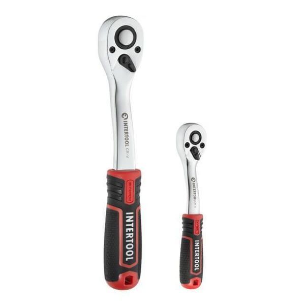 Набор инструментов 1/2" & 1/4", 94 ед., Cr-V INTERTOOL ET-8094 ET-8094 фото