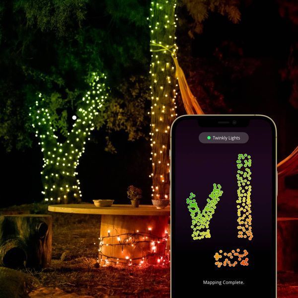 Smart LED Гирлянда Twinkly Dots 200 RGB LED Lights String, Clear Wire, Plug (TWD200STP-TEU) TWD200STP-TEU фото