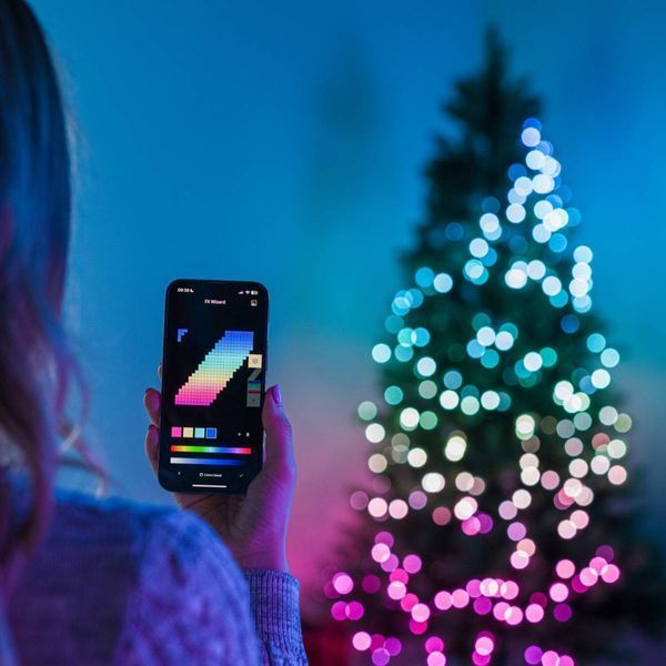 Smart LED Гирлянда Twinkly Dots 200 RGB LED Lights String, Clear Wire, Plug (TWD200STP-TEU) TWD200STP-TEU фото