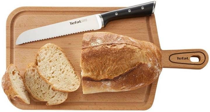 Нож для хлеба Tefal Ice Force, 20см, черный (K2320414) K2320414 фото