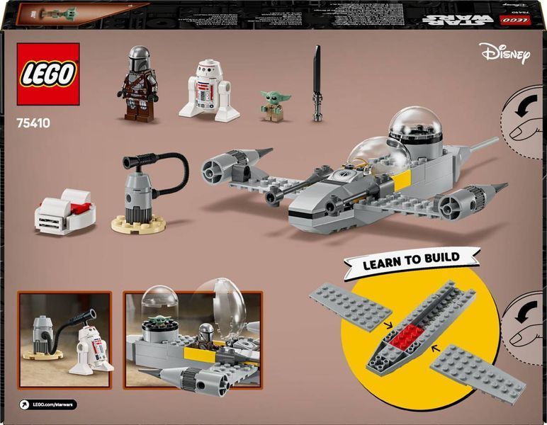 Конструктор Lego Star Wars Зоряний винищувач N-1 Мандалорця та Грогу 75410 75410 фото