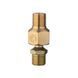 Шарнир поворотный наружная резьба 1/4" - 1/4", латунь STORM INTERTOOL PT-2208 PT-2208 фото 3