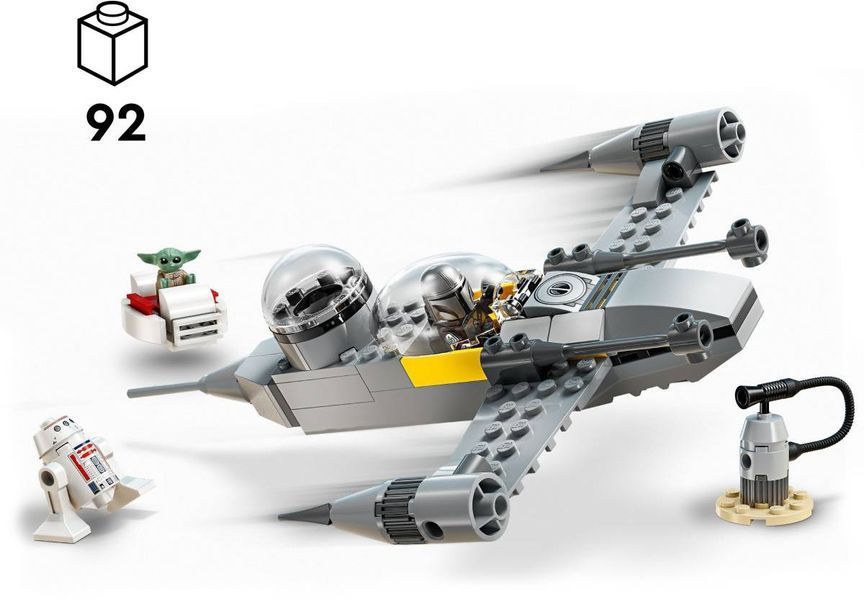 Конструктор Lego Star Wars Зоряний винищувач N-1 Мандалорця та Грогу 75410 75410 фото