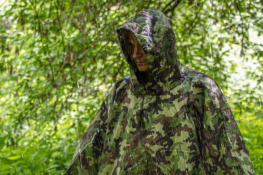 Дощовик тент Neo Tools CAMO, 3в1, поліестер 210D 63-132 фото