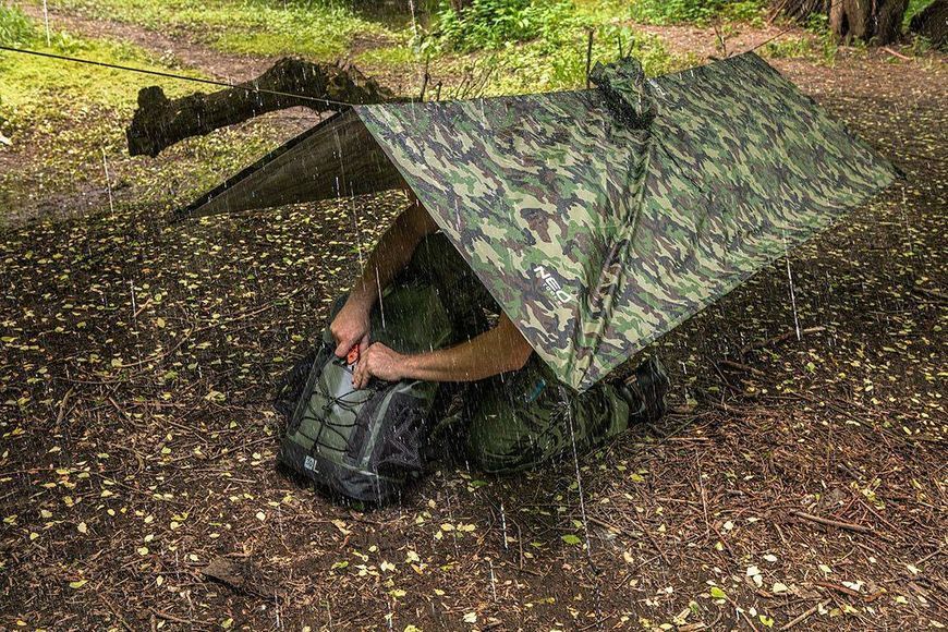 Дощовик тент Neo Tools CAMO, 3в1, поліестер 210D 63-132 фото