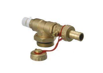 Торцевая секция Danfoss FHF-EM с ручной отводкой воздуха (088U0786) 088U0786 фото