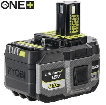 Акумулятор Ryobi ONE+ RB1880T High Energy Lithium+ 18В 8А&middot;год 1.3кг 5133006264 фото