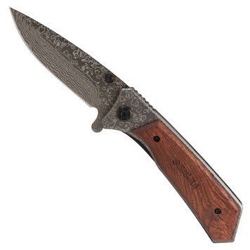 Нож раскладной 122мм (рукоятка дерево) SIGMA (4375821) SG-4375821 фото