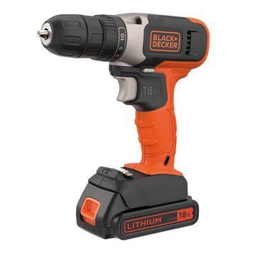 Дрель-шуруповерт аккумуляторный BLACK+DECKER BCD001C1 BCD001C1 фото