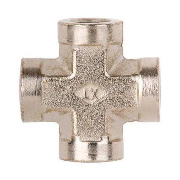 З'єднання хрестове зі внутрішньою різьбою 1/4" INTERTOOL PT-1864 PT-1864 фото