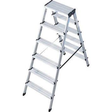 KRAUSE Dopplo 2x6 (120427) Стремянка алюминиевая двусторонняя 99-00018237 фото