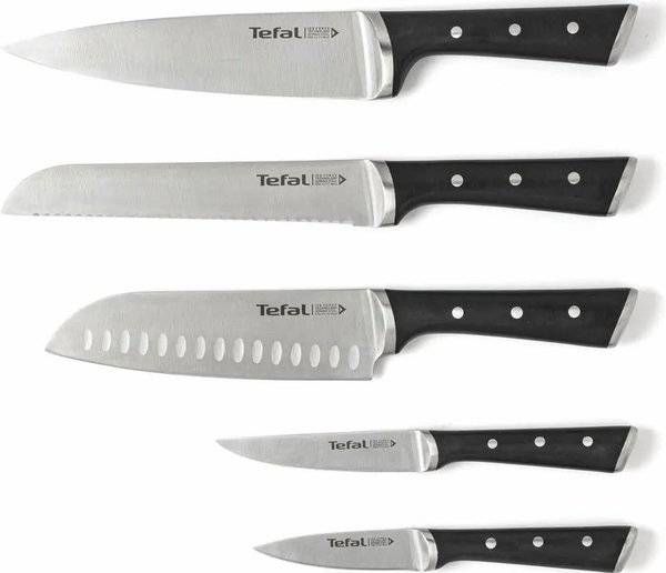 Набор ножей Tefal Ice Force в деревянном бревне 5 предметов (K232S574) K232S574 фото
