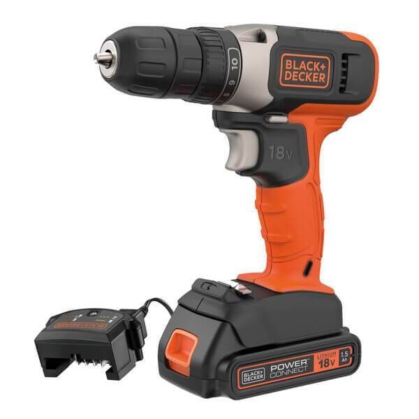 Дрель-шуруповерт аккумуляторный BLACK+DECKER BCD001C1 BCD001C1 фото