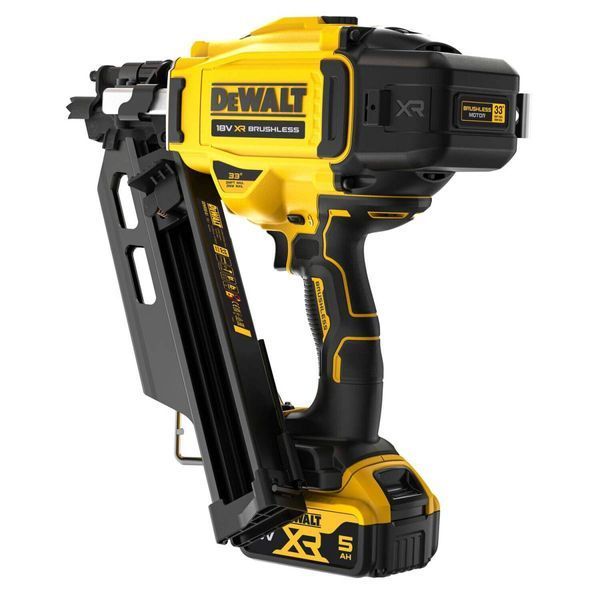 Пістолет цвяхозабивний акумуляторний безщітковий DeWALT DCN930P2 DCN930P2 фото