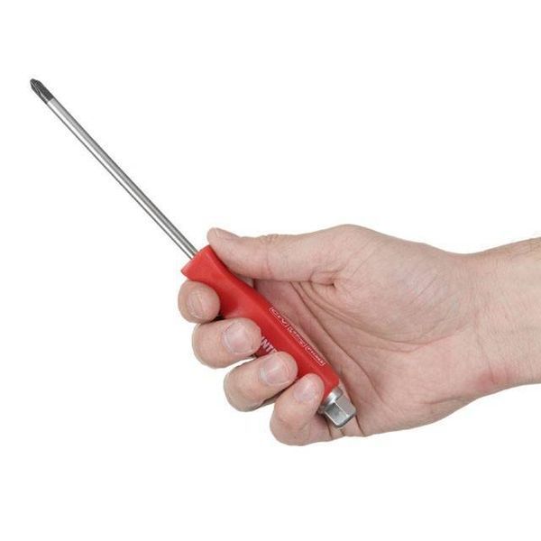 Викрутка ударна PH2 x 125 мм , CrV INTERTOOL HT-0488 HT-0488 фото