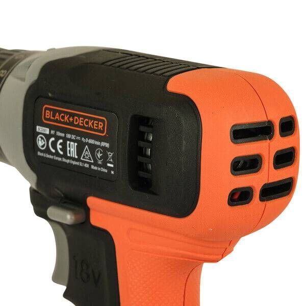Дрель-шуруповерт аккумуляторный BLACK+DECKER BCD001C1 BCD001C1 фото