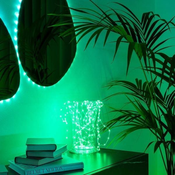 Smart LED Гірлянда Twinkly Dots 400 RGB LED Lights String Black Wire Plug (TWD400STP-BEU) TWD400STP-BEU фото