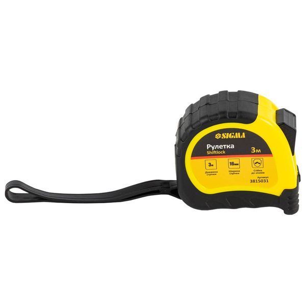 Рулетка shiftlock 3м&times;16мм SIGMA SG-3815031 фото