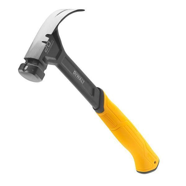 Молоток CURVE-CLAW, цельнометаллический, вес головки 567 г DeWALT DWHT51009-0 DWHT51009-0 фото