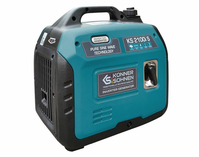 Генератор бензиновий інверторний Konner&Sohnen KS 2100IS, 230В, 2.0кВт, ручний стартер, 18.5кг KS2100IS фото