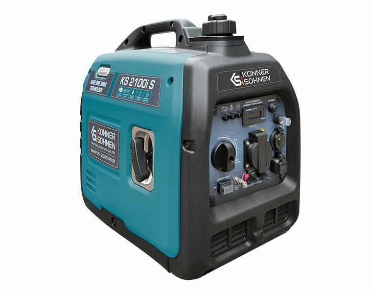 Генератор бензиновий інверторний Konner&Sohnen KS 2100IS, 230В, 2.0кВт, ручний стартер, 18.5кг KS2100IS фото