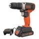 Дрель-шуруповерт аккумуляторный BLACK+DECKER BCD001C1 BCD001C1 фото 3