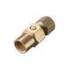 Шарнір поворотний внутрішня різьба 1/4 "- 1/4", латунь STORM INTERTOOL PT-2209 PT-2209 фото 1