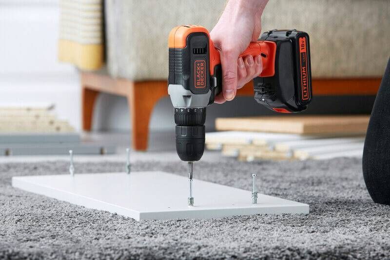 Дрель-шуруповерт аккумуляторный BLACK+DECKER BCD001C1 BCD001C1 фото