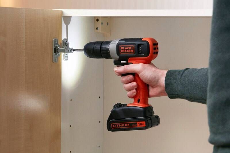 Дрель-шуруповерт аккумуляторный BLACK+DECKER BCD001C1 BCD001C1 фото