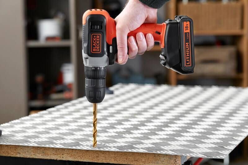 Дрель-шуруповерт аккумуляторный BLACK+DECKER BCD001C1 BCD001C1 фото