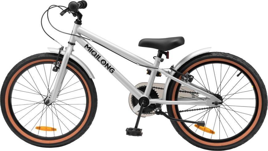 Детский велосипед Miqilong ST 20" серебряный (RBB-ST20-SILVER) RBB-ST20-SILVER фото