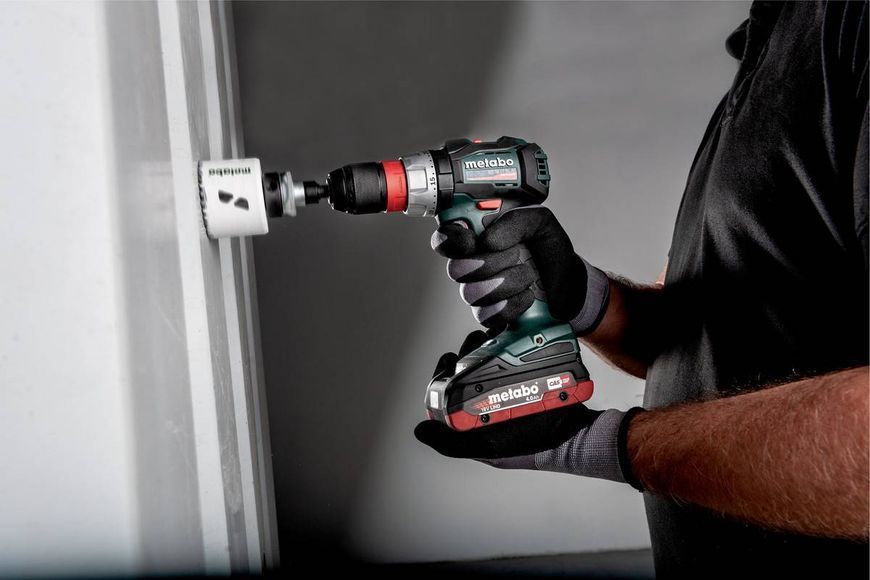 Шурповерт-дриль Metabo BS 18 LT BL Q, акумуляторний, LiHD, 2*18В, 4Аг (602334800) 602334800 фото