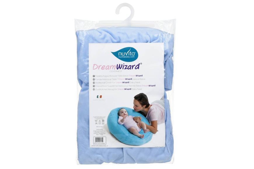 Nuvita Аксесуар для подушки DreamWizard (чохол) Блакитний NV7104BLUE фото