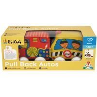 Набор машин Baby Pull-back (школьный автобус и пожарная машина), K's Kids, KA10835-GB KA10835-GB фото