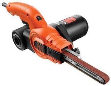 Стрічкова шліфмашина Black&Decker KA900E 350Вт, 13x130мм KA900E фото