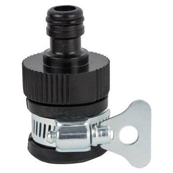 Адаптер для конектора 1/2" універсальний на кран без різьби 1/2"&times;3/4" (ABS) GRAD (5016375) SG-5016375 фото
