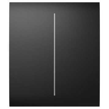 Кнопка центральна для двоклавішного вимикача Ajax CenterButton (2-gang) black 99-00023801 фото