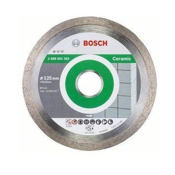 Круг алмазний відрізний Bosch Professional for Ceramic 125х1,6 (2608602202) 2.608.602.202 фото