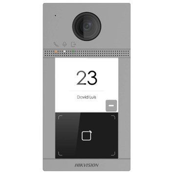 Вызывная панель Hikvision DS-KV8113-WME1(C)/Flush/Europe BV Wi-Fi IP65 IK08 99-00019965 фото