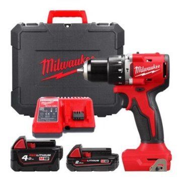 Шурупокрут-дриль акумуляторний Milwaukee М18 BLPDRC-422С 18В 1х2А&middot;год 1х4А&middot;год 60Нм 500&middot;1700об/хв ЗП M12-18C кейс 1.5кг 4933492825 фото