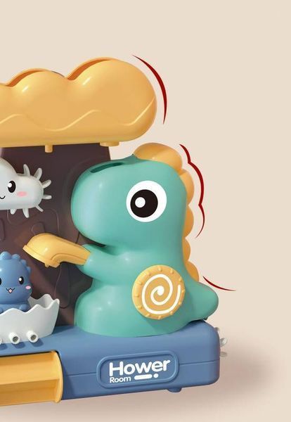 Дитяча іграшка для купання Beiens Динозаврик у ванній кімнаті ( 2018D ) 7154 фото