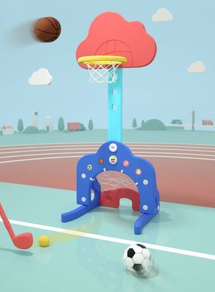 Детский спортивный игровой комплекс Beiens баскетбол, футбол, гольф (SQLQJ111) 7026 фото