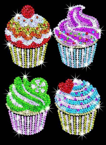 Набір для творчості Sequin Art BLUE Cupcakes (SA1130) SA1130 фото