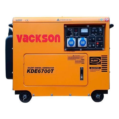 Дизельний генератор Vackson KDE6700T VACKSON KDE6700T+ATS фото