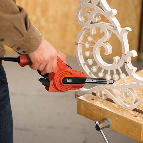 Ленточная шлифмашина Black&Decker KA900E 350Вт, 13x130мм KA900E фото