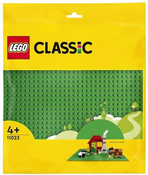 Конструктор ЛЕГО Класик Будівельна пластина зеленого кольору LEGO Classic Лего 11023 11023 фото