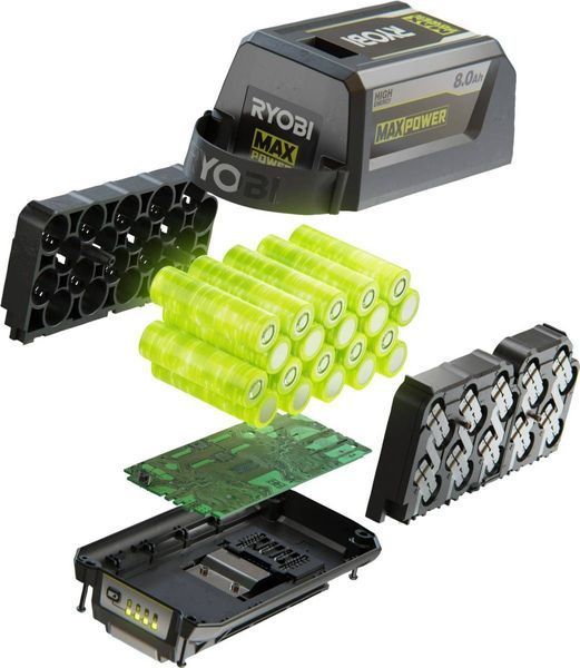 Акумулятор Ryobi Max Power RY36B80B High Energy 36В 8Аг (5133005911) 5133005911 фото