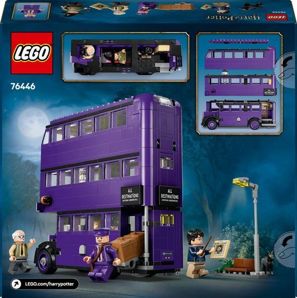 Конструктор LEGO Harry Potter Пригоди на Лицарському автобусі 499 елементи (76446) 76446 фото