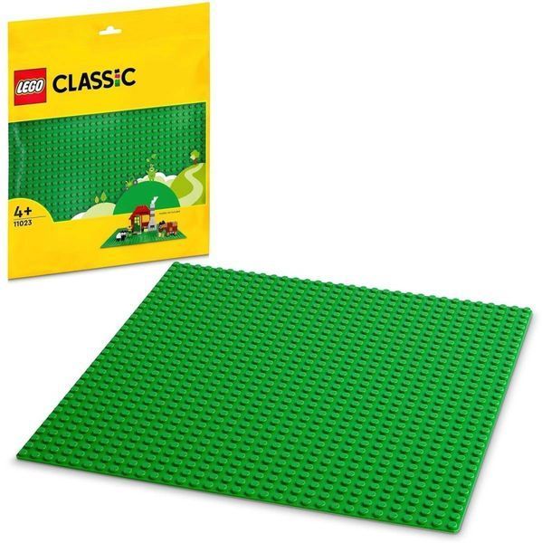 Конструктор ЛЕГО Класик Будівельна пластина зеленого кольору LEGO Classic Лего 11023 11023 фото