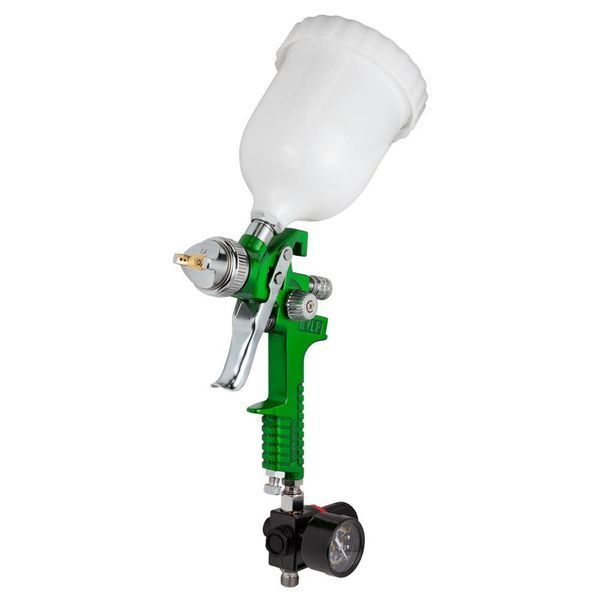 Краскораспылитель HVLP &Oslash;1.4 с в/б и редуктором SIGMA (6812081) SG-6812081 фото